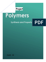 Chemistry Project Polymers Synthesis and Property Analysis