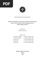 Download KEARIFAN TRADISIONAL MASYARAKAT SUKU DAYAK DI SUB-DAS SIBAU TAMAN NASIONAL BETUNG KERIHUN DALAM MELESTARIKAN BURUNG by Gilang Fajar Ramadhan SN43825942 doc pdf
