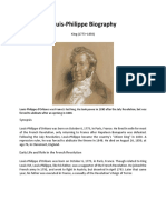 Louis Philippe Biography
