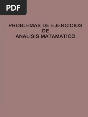 Problemario Demidovich Text | PDF | Función (Matemáticas) | Número