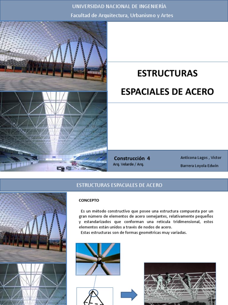 Estructuras Espaciales de Acero