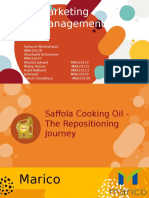 Marketing Management: Saffola's Repositioning Journey