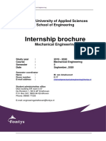 Internship Brochure 2019-2020