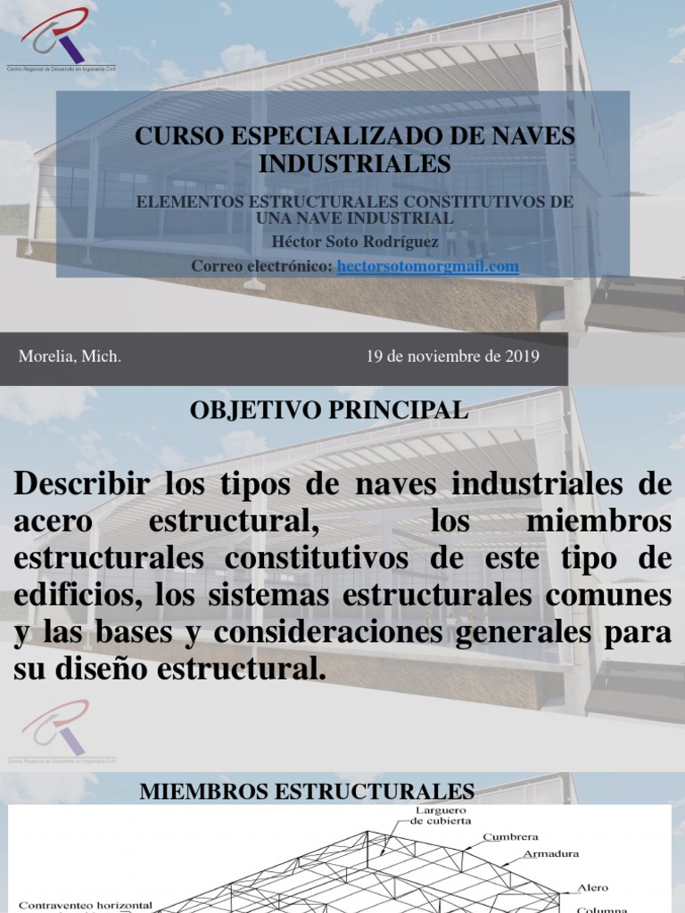 Diseño y Estructura de Naves Industriales | PDF | Fundación (Ingeniería ...