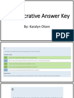 Socrative Assessment Answer Key