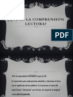 Qué Es La Comprensión Lectora