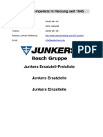 Junkers Ersatzteile