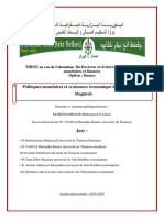 Croissance Economique Econometrie Donnees Panel Politique Monetaire Stabilite Prix Cresdibilite CPM Maghreb.doc