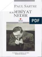 1958 Edebiyat Nedir Jean Paul Sartre Bertan Onaran 2015 180s