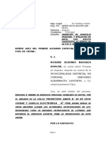 Se Tenga Presente Al Resolverse Auto Apelado. Richard Machaca 2017