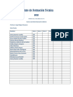 Secretaria Recepcionista Notas y Asistencia 2018 2019