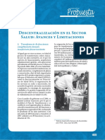 Descentralizacion Sector Salud PDF