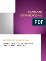 Psicologia Organizacional 