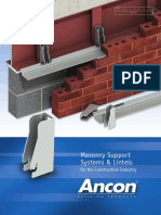 Ancon - Masonry Support PDF