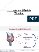 Fisiologia da glândula tireoide e hormônios tireoidianos