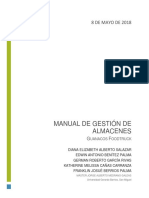 Manual de Gestión de Almacén