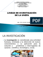 Lineas de Investigacion Unefa