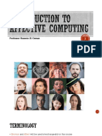1 - Introduction To Affective Computing
