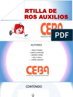 Cartilla de Primeros Auxilios 1