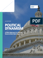 Political Dynamism. A New Approach To Making Government Work Again (By Lee Drutman, 2015)