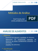 Aula 4.1 - Metodos de Analise de Alimentos_quarta Noite