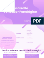 Desarrollo Fonetico-Fonológico