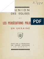 L'union Des Églises Et Les Persécutions Polonaises en Ukraine