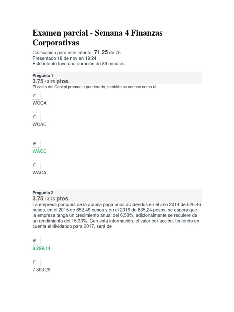 Análisis de Rentabilidad y WACC en Finanzas | PDF | Arrendamiento ...