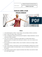 Trabalho Sobre o Filme ENGLISH VINGLISH PDF