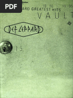 Def Leppard - 1995 - Vault (The Best of 1980-1995) | PDF