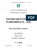 Instrumentos de Turbohélice - Eje