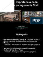 Tema 1. Importancia de La Geología en La Ingeniería Civil - 1de2 PDF