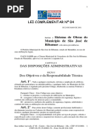 Lei Complementar 4 2003