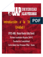 UNIDAD I - Tributario I - UAP CLASE 07-08-2019 PDF