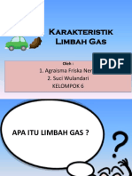 Karakteristik Limbah Gas