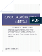 Evaluación de Impacto Ambiental I PDF