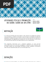 Atividades Físicas e Promoção Da Saúde