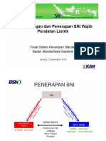 FGD Sni Kabel - Penerapan Sni Kelistrikan Psps BSN PDF