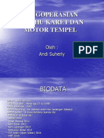 OPTIMASI PERAHU KARET