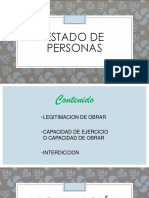 Exposicion Civil Estado de Personas