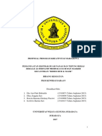 Proposal Proposal Pemanfaatan Ekstrak Buah Nanas PDF