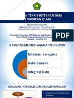 Kebijakan Integrasi Data Pendis Jatim