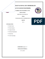 Consolidación unidimensional: Ensayo y análisis de asentamientos