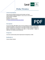 ficha-tecnica-CEMAV - 07714-15 Diccionario Biogr Fico de Historia de La Psicolog A. Jean Piaget PDF