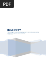 Bio Project On Immunity Class 12 | PDF | Immune System | Adaptive ...
