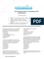 Soal UAS 1 Sejarah Indonesia Kelas 11