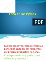 Ética en Las Pymes