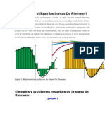 Sumas de Riemann