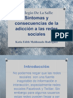 Síntomas y Consecuencias de La Adicción A Las Redes Sociales.