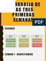 Tres Primeras Semanas